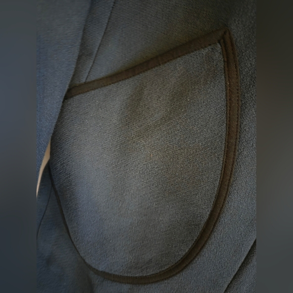 J. Crew Women's Double Cloth Blue/Green Jacket With Deep Pockets - Picture 3 of 5